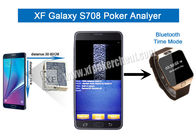 Korean Samsung Galaxy S708 Poker Analyzer With Double Camera Bluetooth Watch