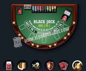 Single Camera PC Poker Analysis Software For Cheating Blackjack Poker Game