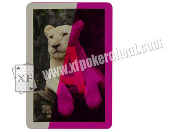 American Bonus Plastic Marked Playing Cards For UV Contact Lenses /  Gambling